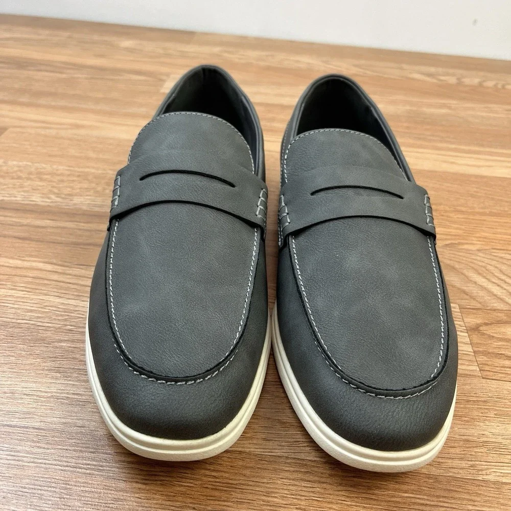 Alfani Leon‎ Loafers Men's Size 12 Grey Slip on NEW